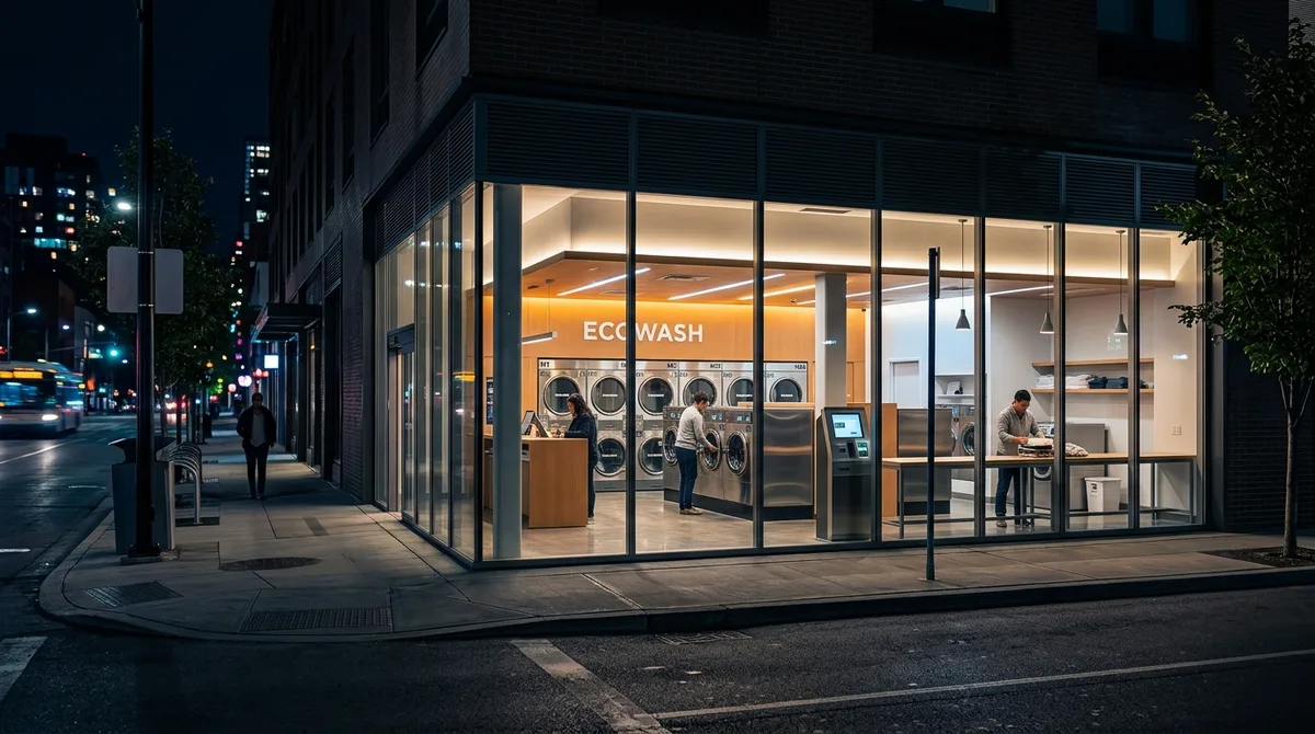 Laverie automatique 24/24 autour de moi : accès libre à toute heure